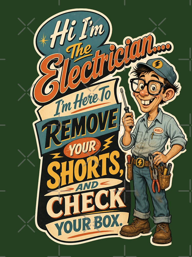Funny Electrician Quote by BestCoolStuff