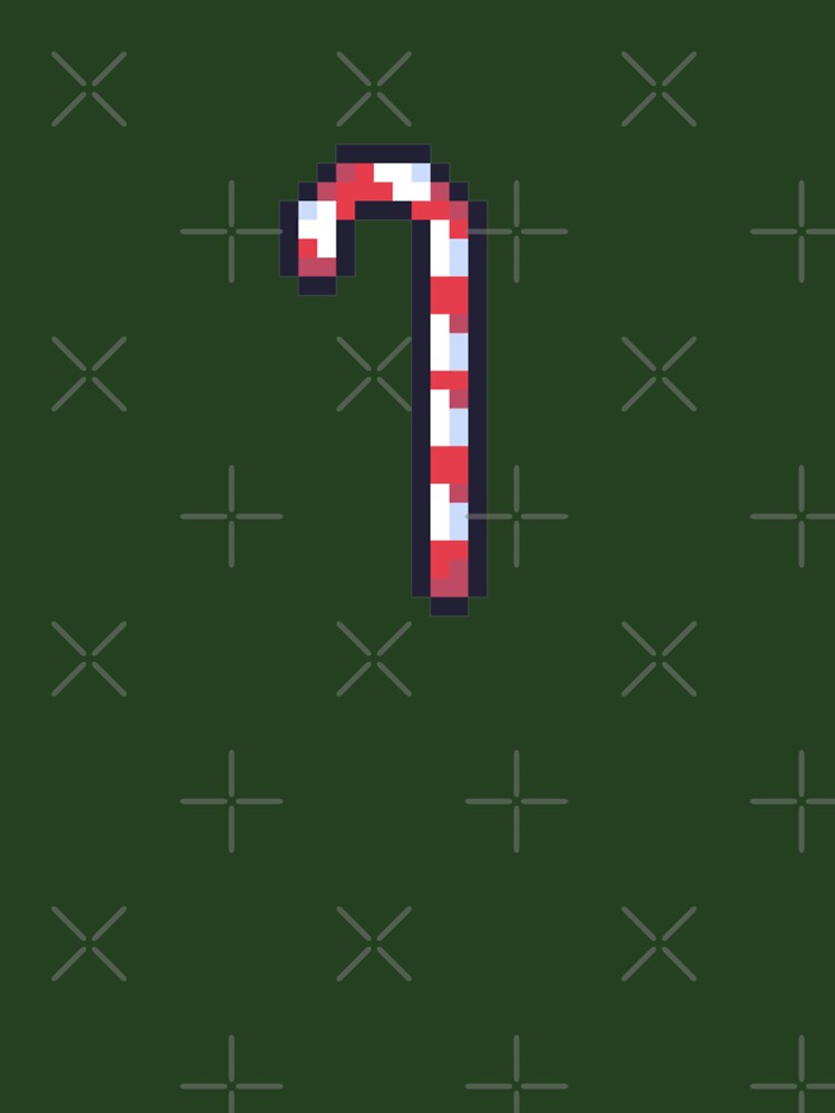 Candy Cane Pixelart by PWB-Studios