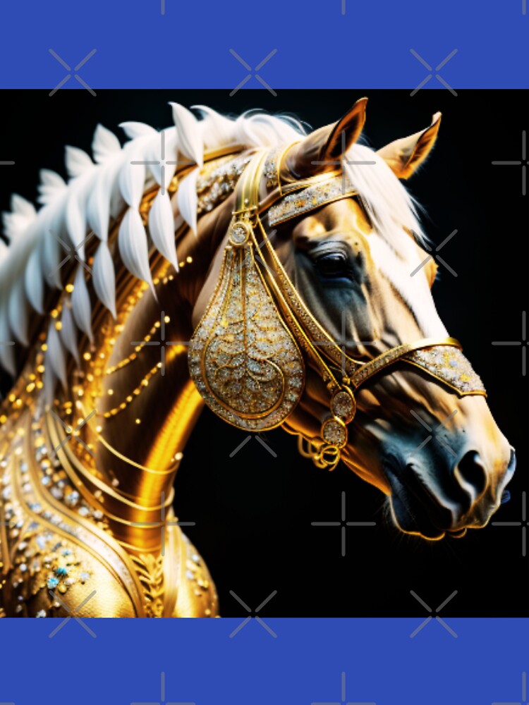 Horse Trueno dorado by Storevippink90