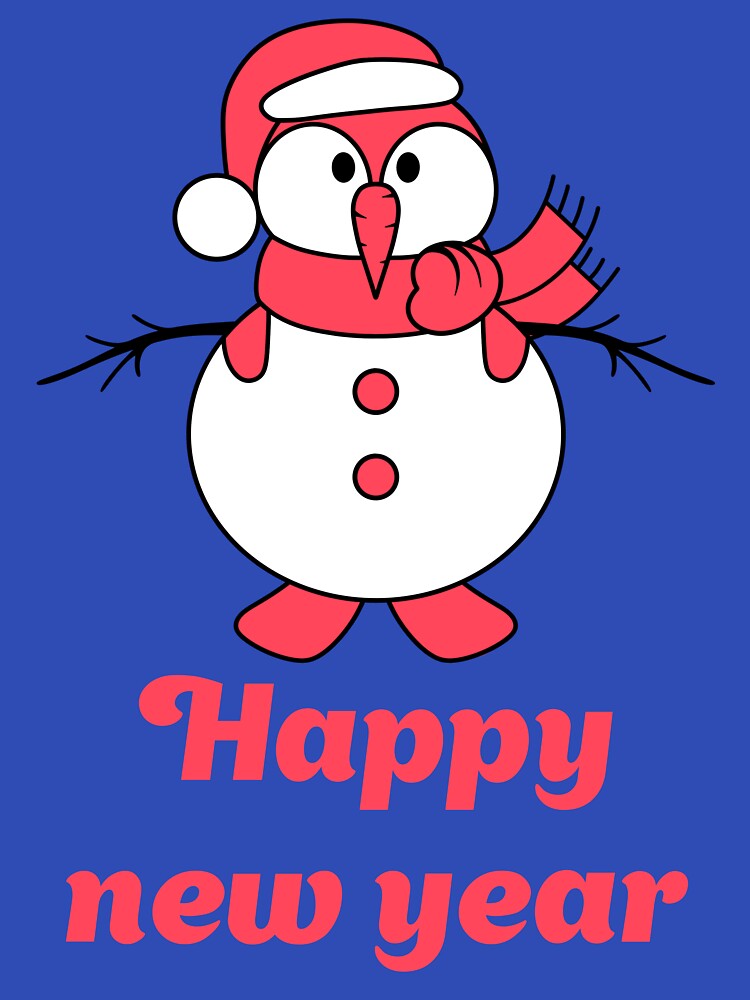 Make a statement in the new year with collection of t-shirt happy new year designs. Funny t-shirts for men are perfect for any occasion, whether you're ringing in the new year with family or friends. by SERGEY OVCHARUK