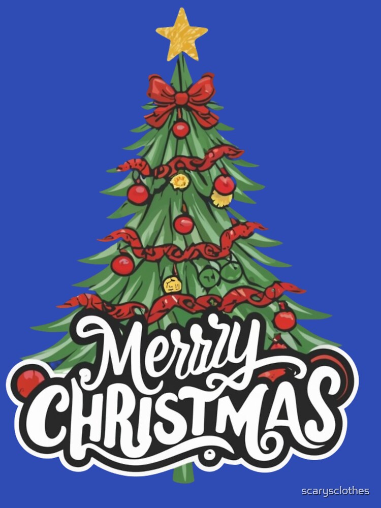 Christmas tree with Christmas wishes by scarysclothes