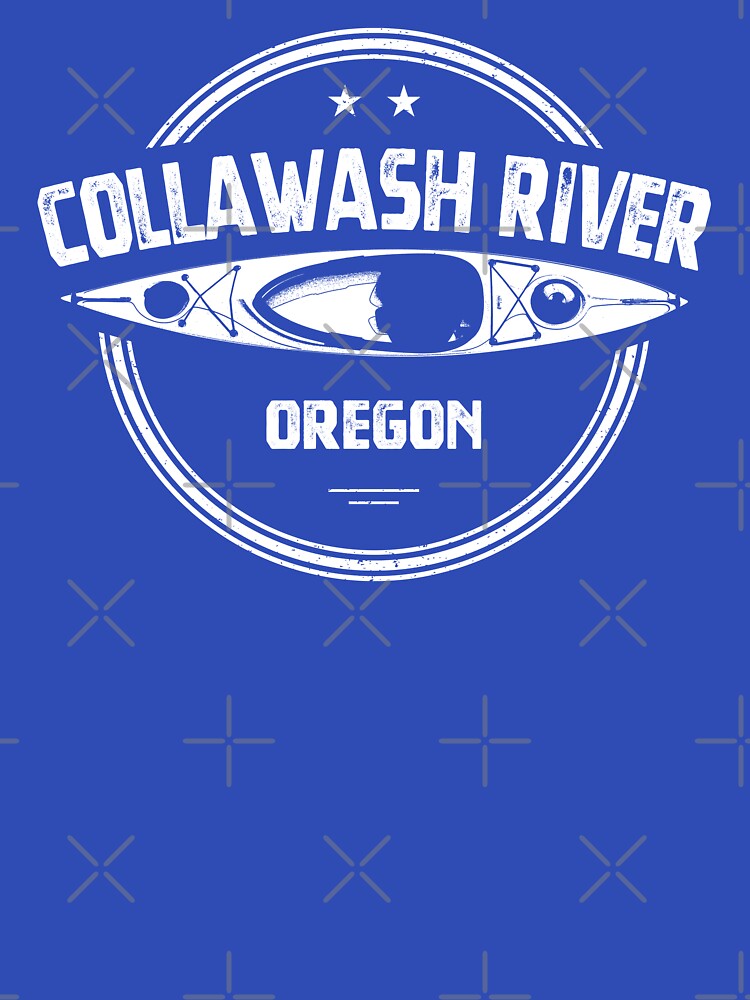 Collawash River Oregon Kayaking by Esskay Designs