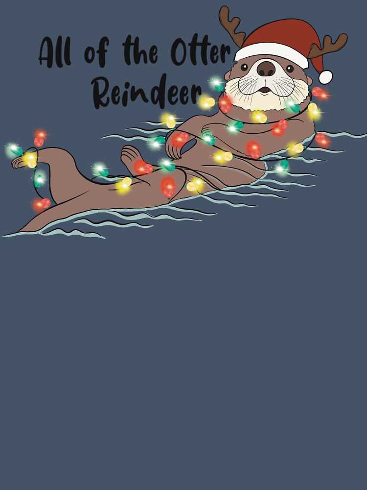 Otter Reindeer by MayRahTee