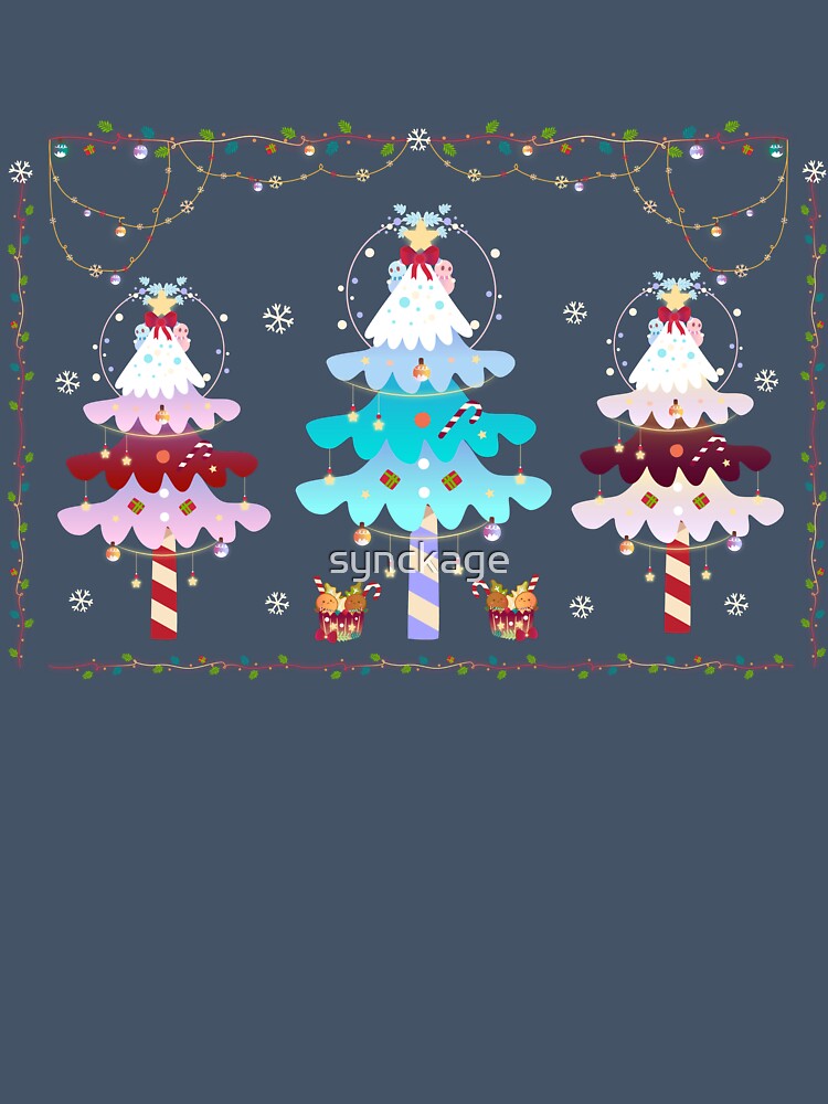 Christmas Tree and Gingerbread Cookies by synckage