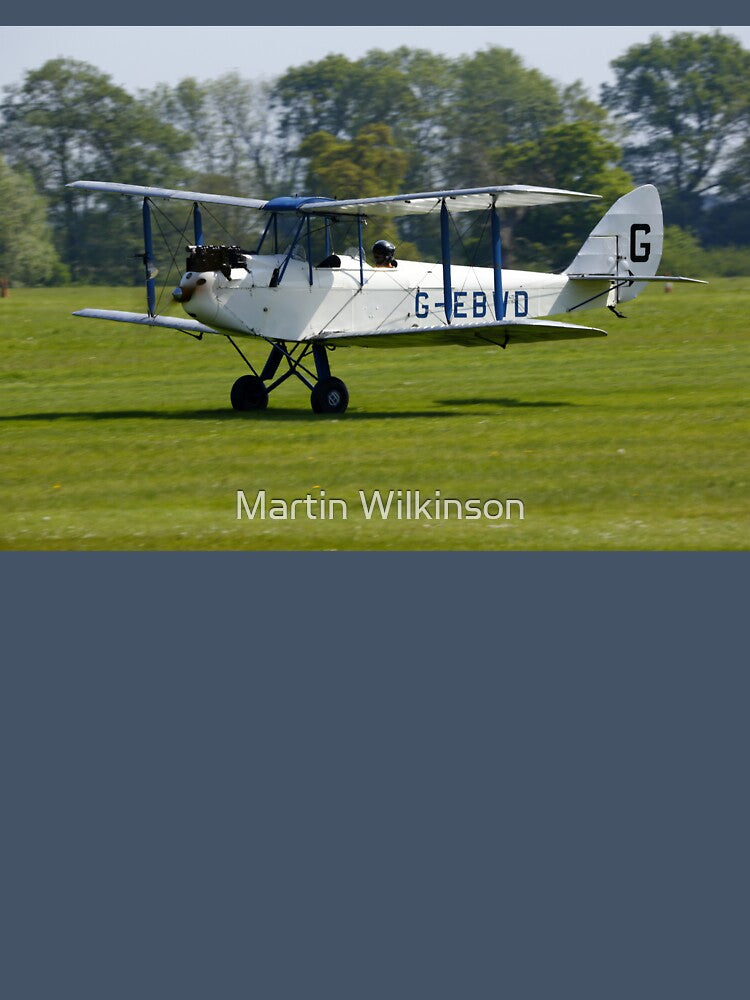 De Havilland DH60x Moth G-EBWD by MartinPhotos
