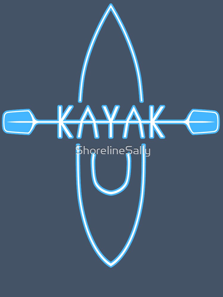 Deep Blue Kayak by ShorelineSally