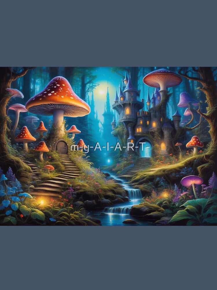 Mushroom Castle by m-y-A-I-A-R-T-
