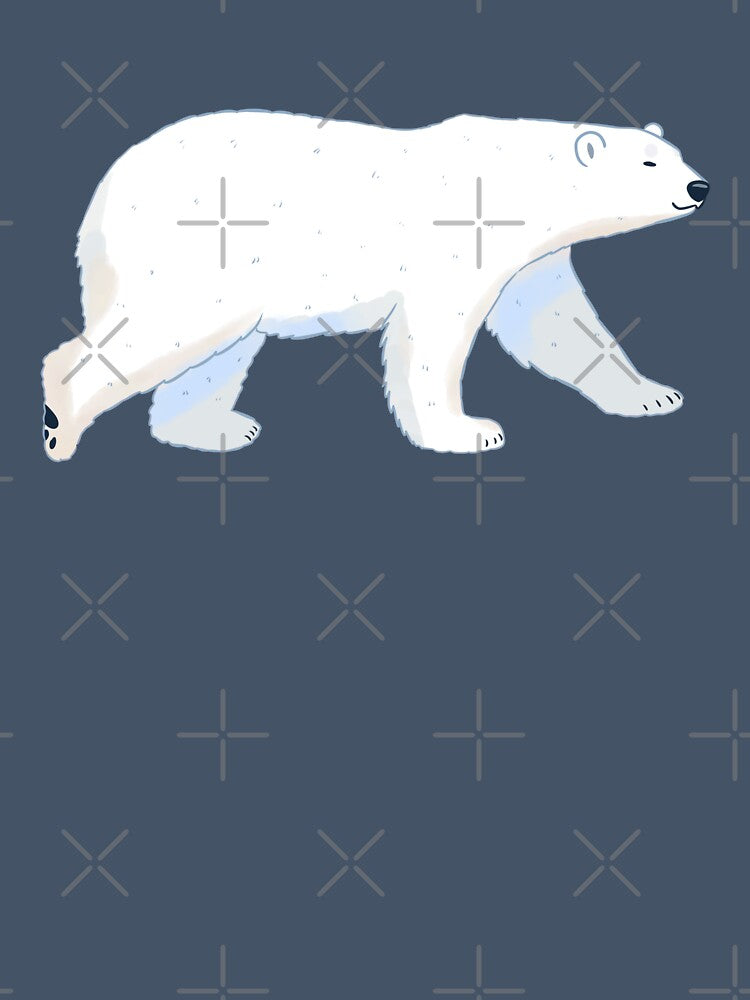 Cute polar bear illustration by Yaragold