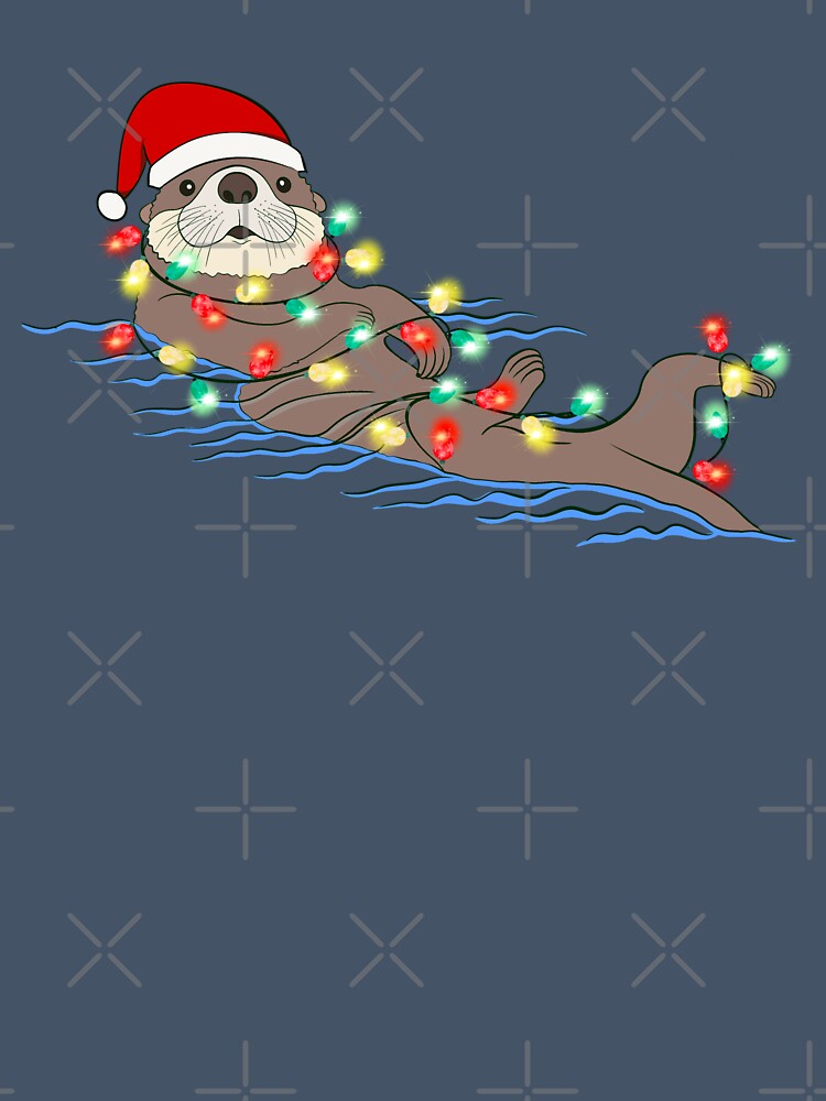 ugly christmas santa claus otter by Gossip Rag
