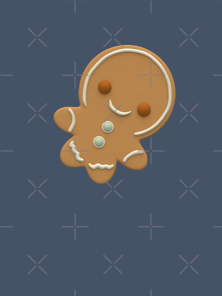 Kawaii Gingerbread Man by XyzYzxZxyStudio