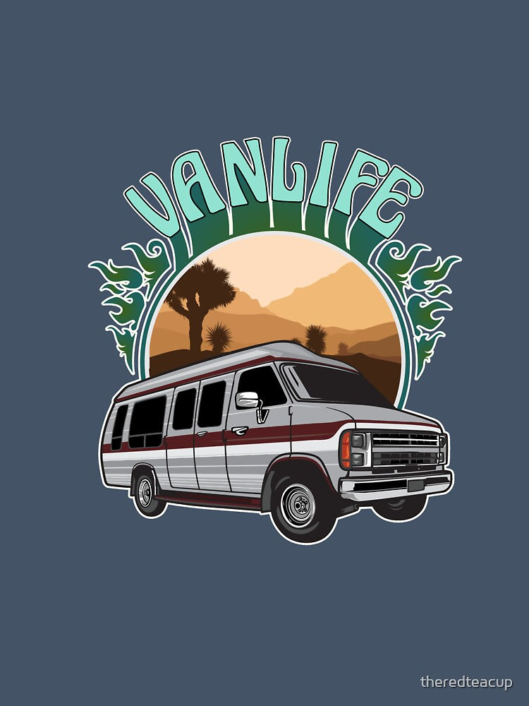 Van Life in Joshua Tree by theredteacup