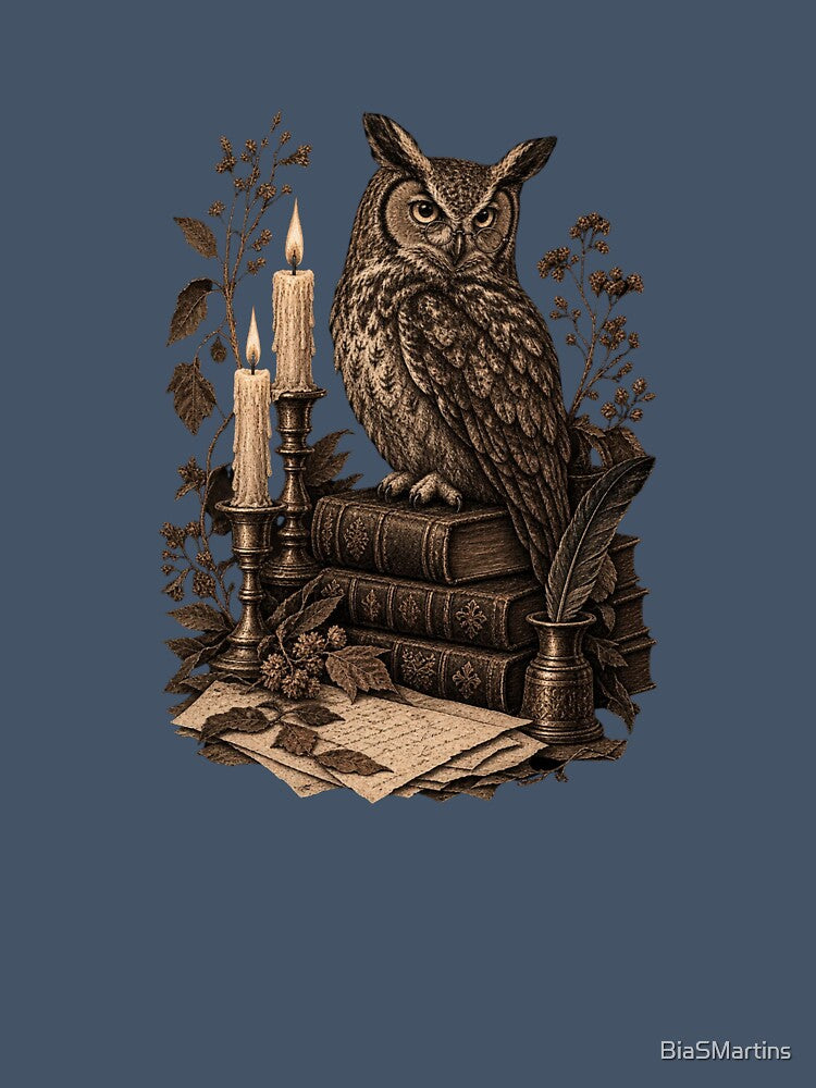 Erudite owl by BiaSMartins