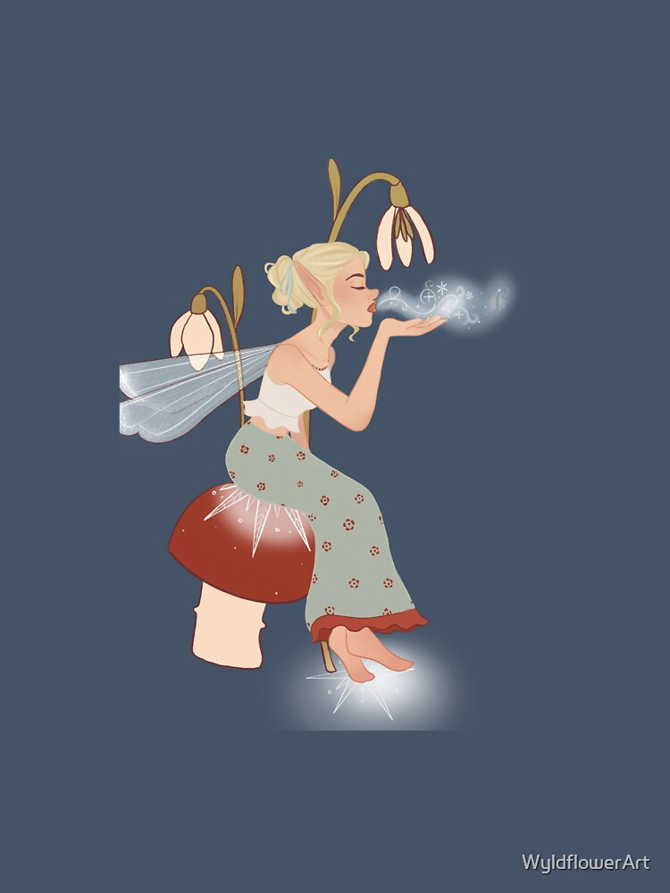 Frost fairy by WyldflowerArt