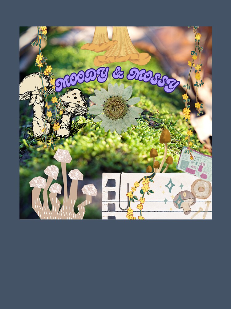 MOSSY & MOODY – Soft Goblincore Aesthetic Quote Design by SaraSoraya