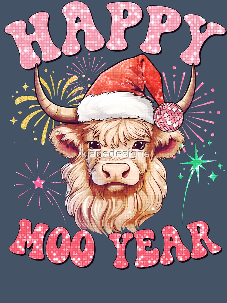 Happy Moo Year by kjanedesigns
