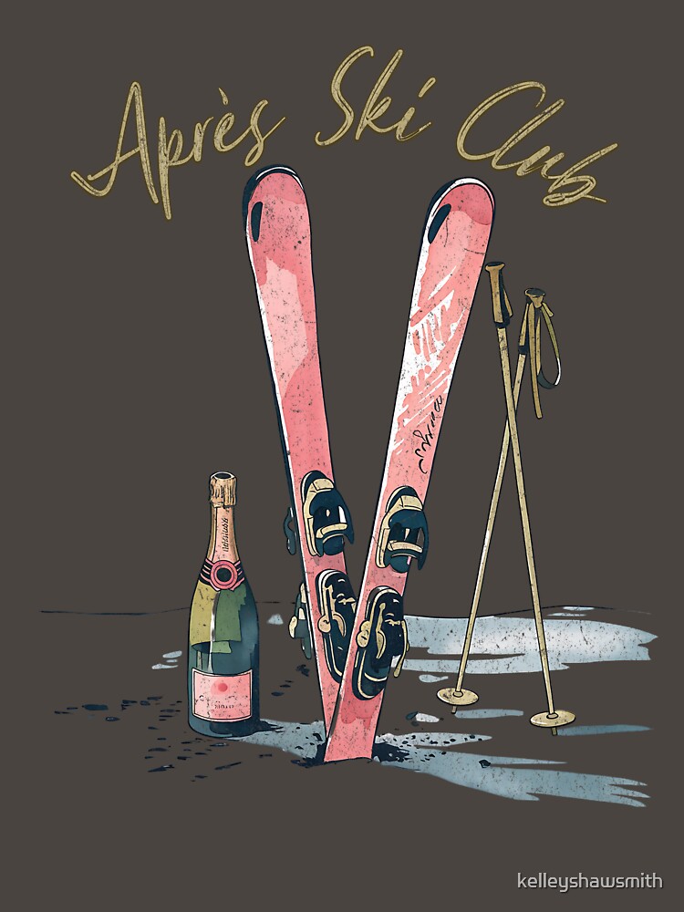 Après Ski Club Vintage Ski & Champagne Aesthetic by Soulful Stash