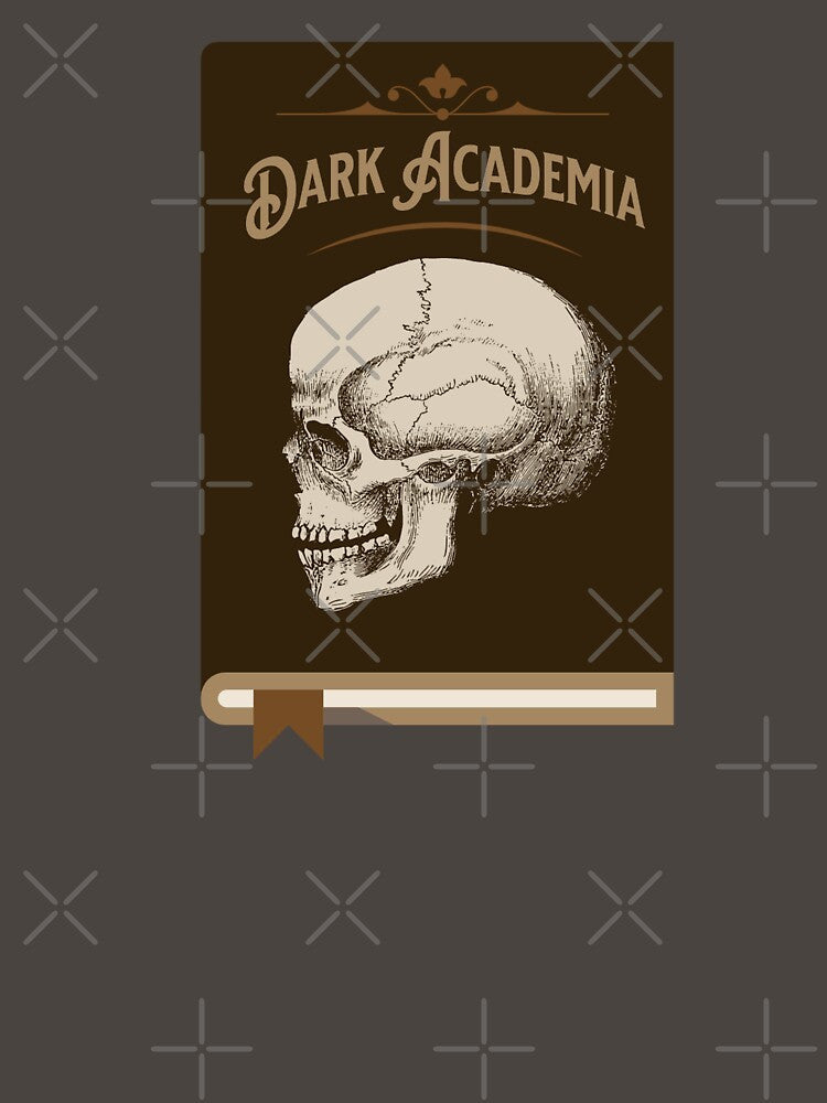 Writing Education Art Skull Books Dark Academia by CattlettArt