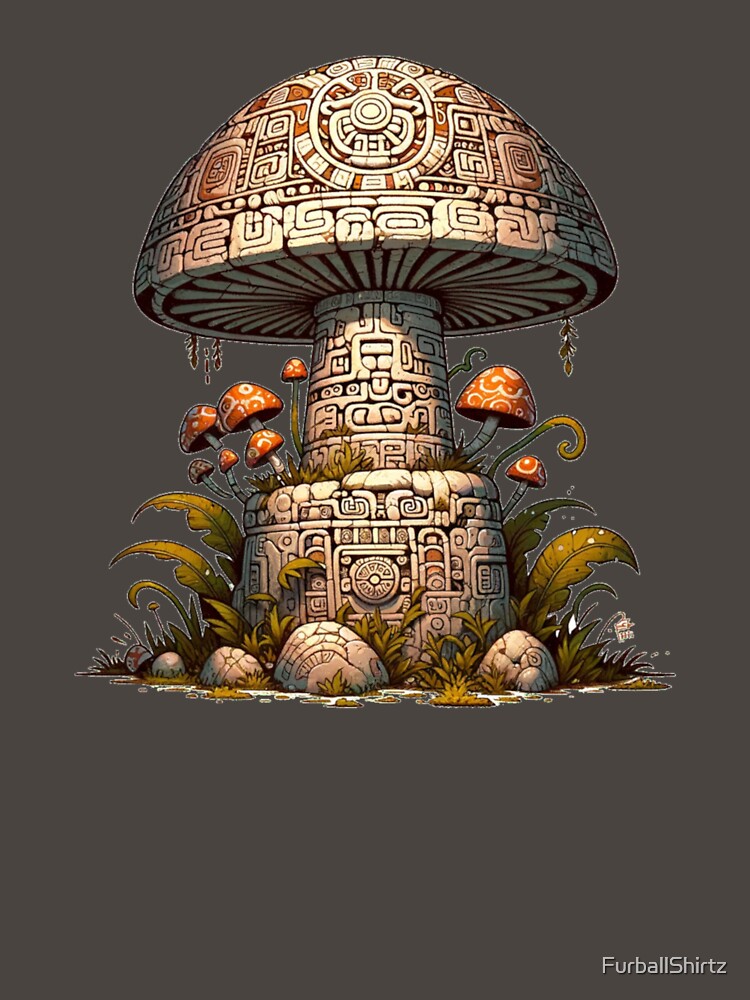 mushroom stone by FurballShirtz