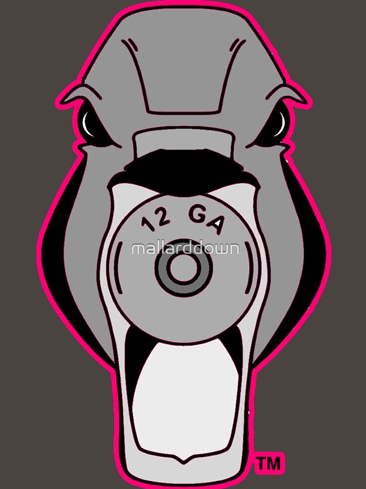 Mallard Down Logo Hot Pink by mallarddown