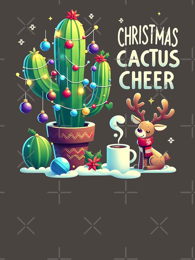 Christmas Cactus Cheer by Aagnyes