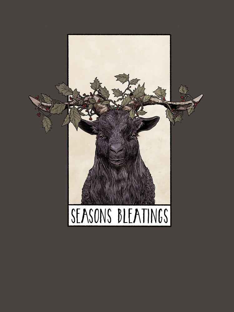 Seasons Bleatings Yule Goat by buccifolio