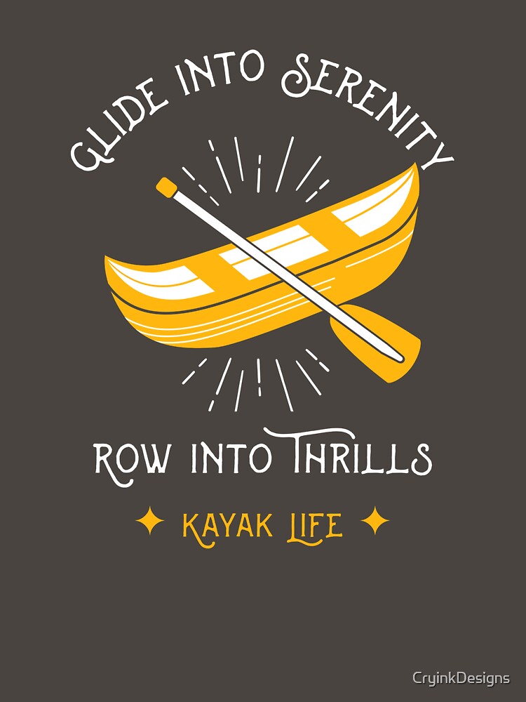 Kayak - Glide into Serenity by CryinkDesigns