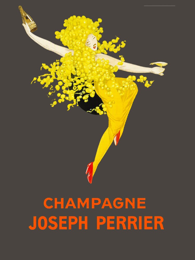 Vintage Champagne – Joseph Perrier Poster Print by RetroRabbitCo