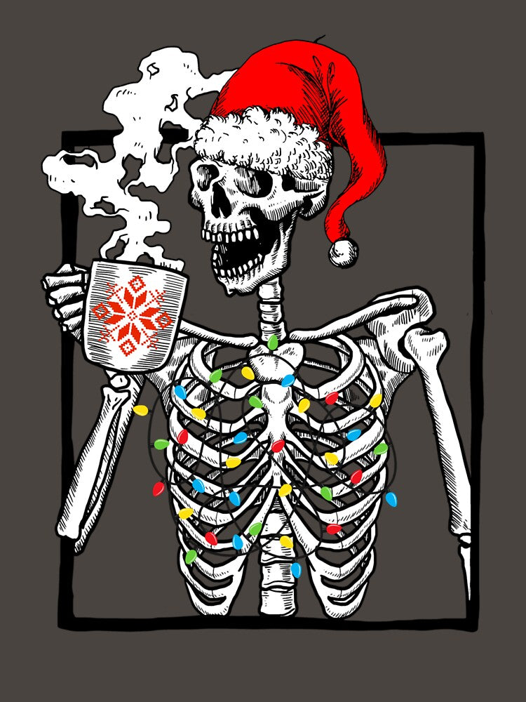 Christmas Skeleton by SDGcreative