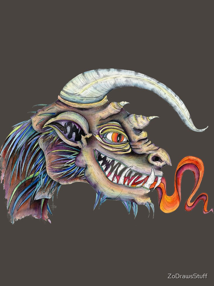 Krampus by ZoDrawsStuff