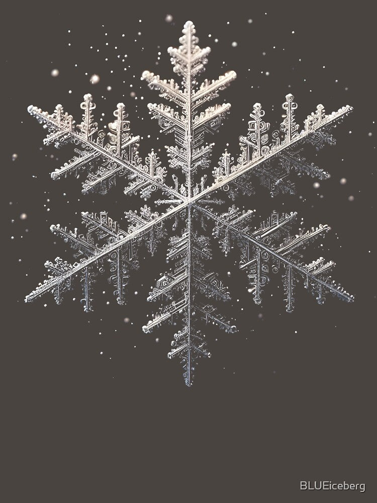 Illuminated snowflake by BLUEiceberg