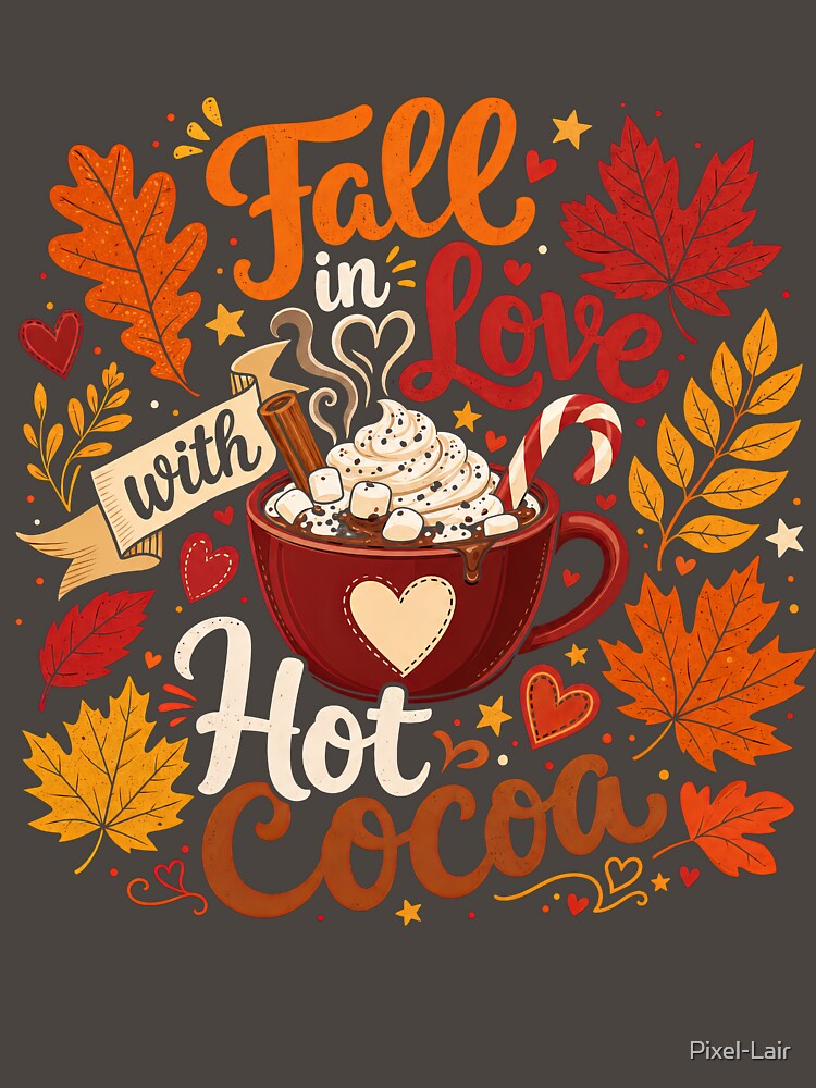 Fall in Love with Hot Cocoa by Pixel-Lair