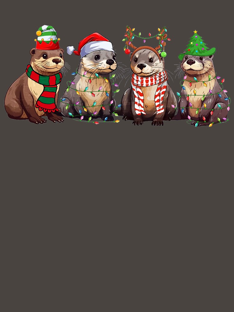 Otters Christmas Gifts by FaustinoYouno