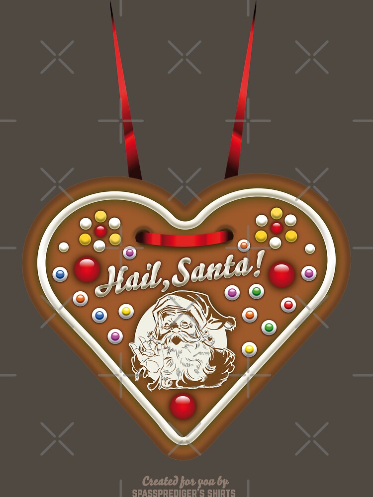Ugly Christmas Design Hail Santa by Spassprediger
