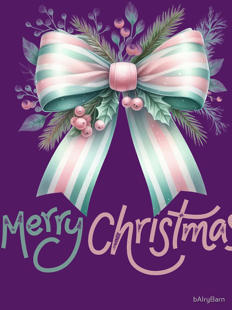 Elegance wrapped up in pastel holiday magic. by bAIryBarn