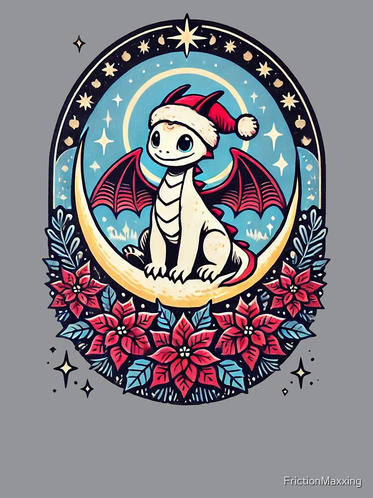 Yule Dragon by FrictionMaxxing