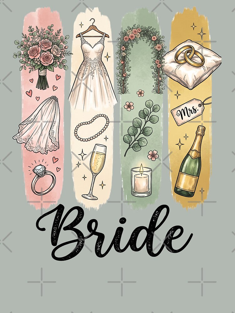 Bride Wedding Floral Romance by Tiffany Roy