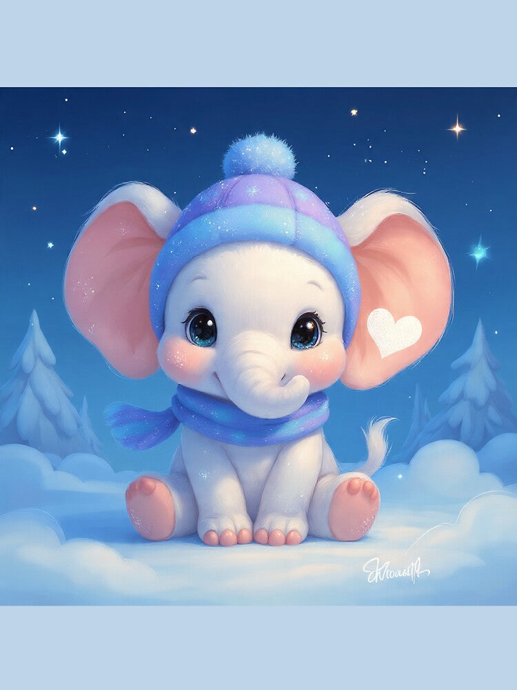 Biby Winter Wonderland Elephant by Cute-Companions