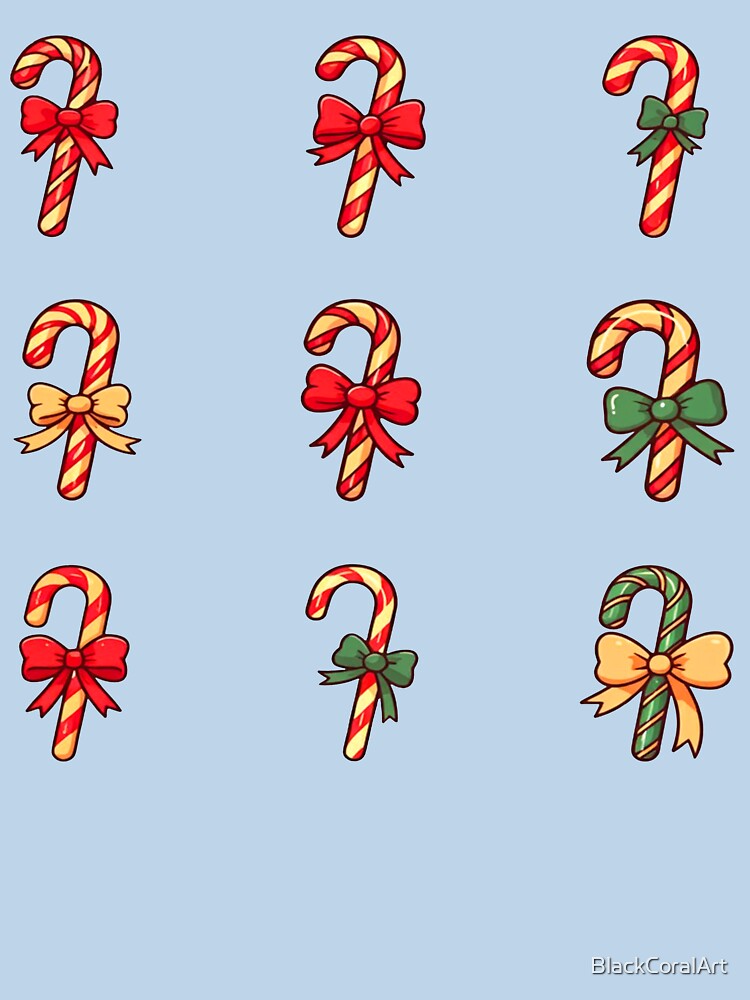 Christmas candy cheer by BlackCoralArt