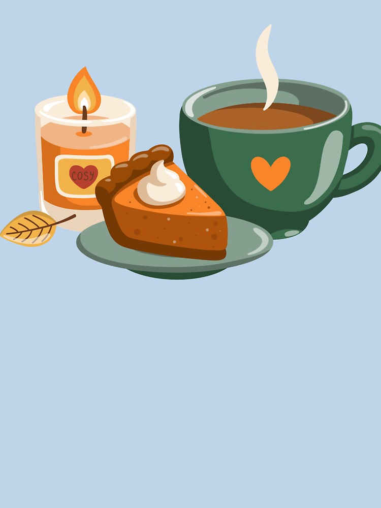 Cozy Autumn Tea And Candle by EvLip-Artist