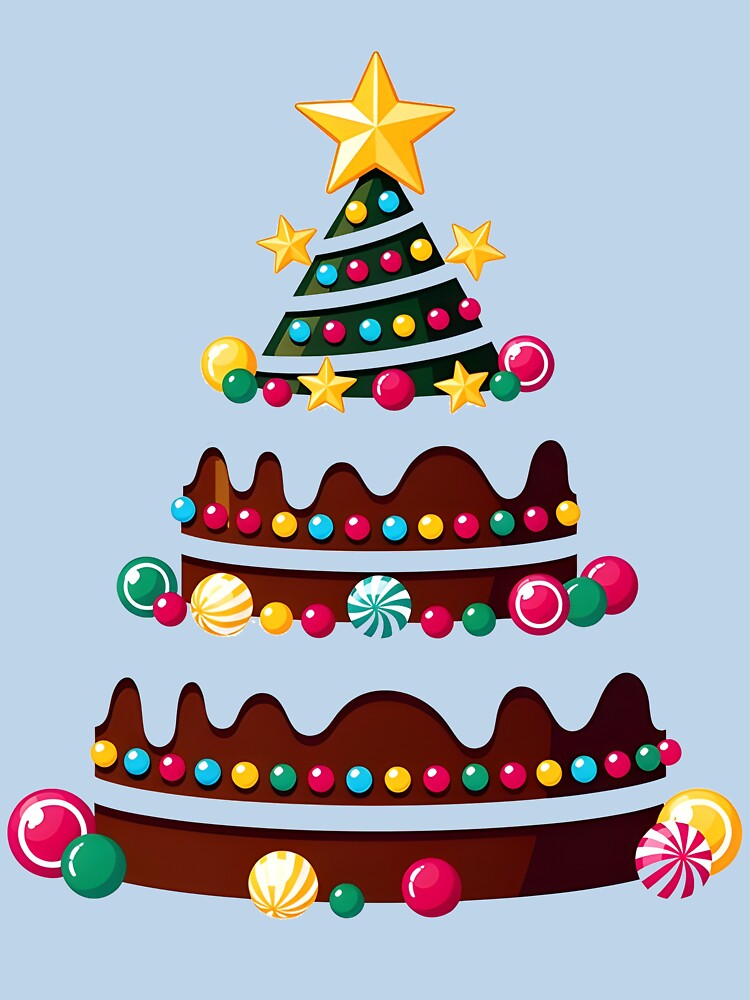 christmas tree Cake Seasonal Graphic by Uglyandcute