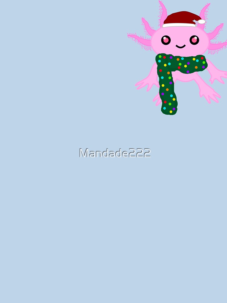 Christmas Axolotl by Mandade222