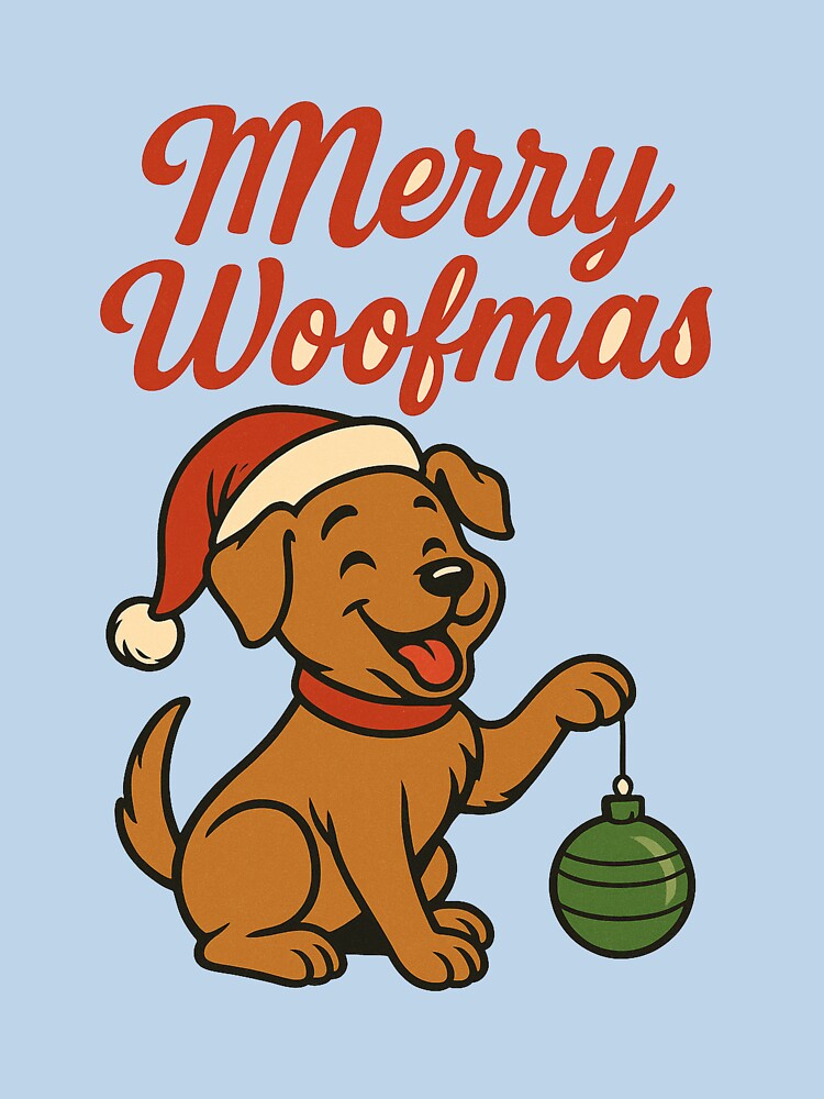 Merry Woofmas by TheWonkyEaselCo