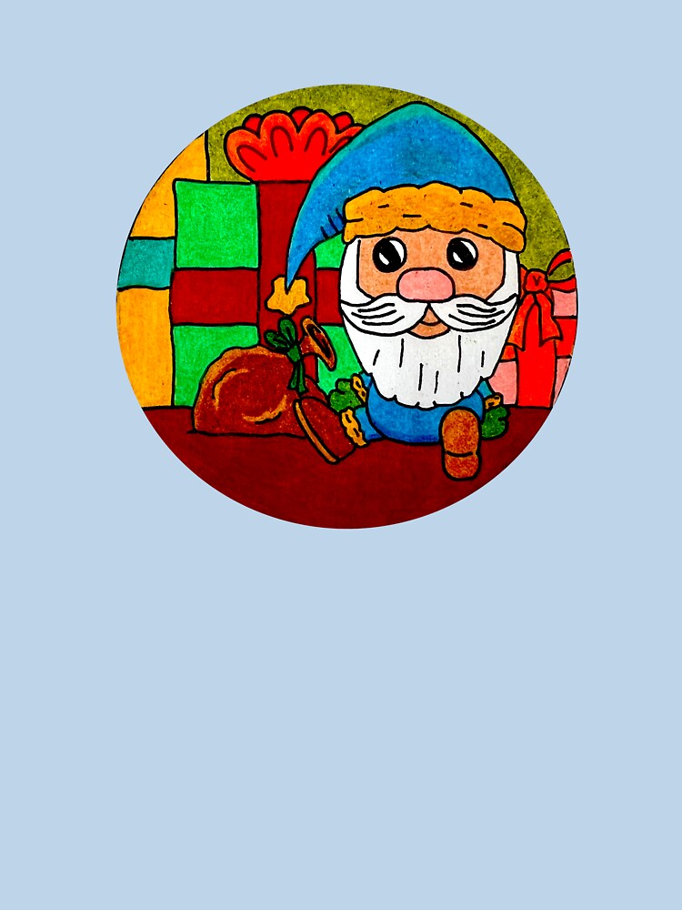 Santa Abounding Blue by thecrsnag