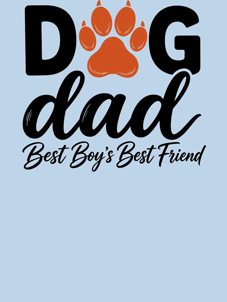 Dog Dad Paw Print | Bold Modern Design by MOCH- ART