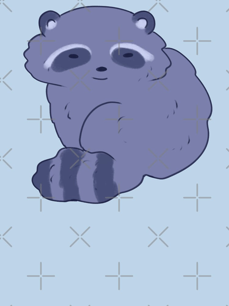 Cute Chunky Raccoon by Mayarart