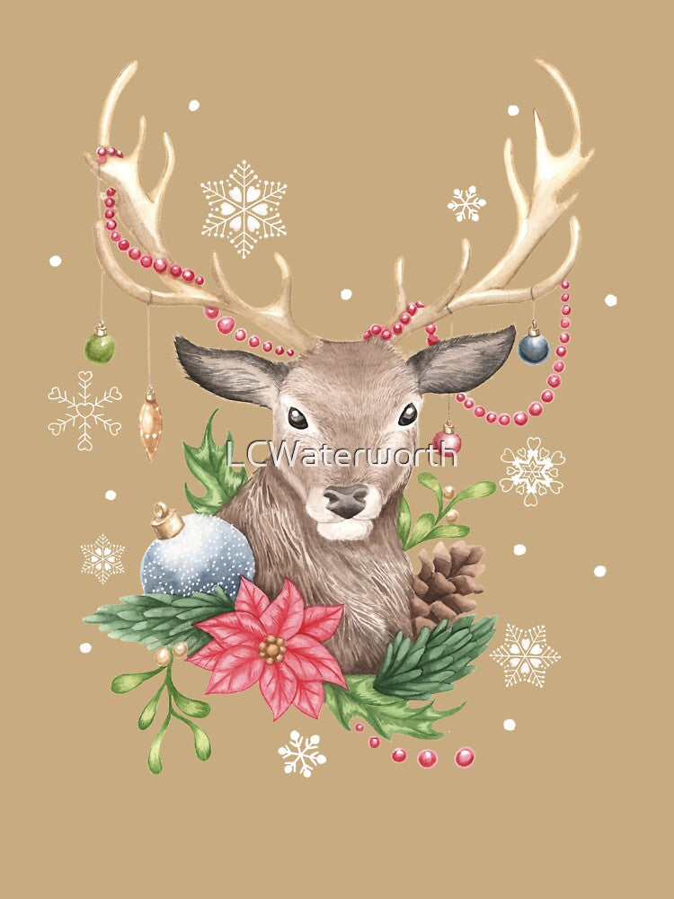 Festive Friends Reindeer by LCWaterworth