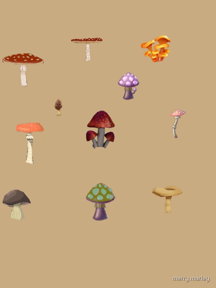 Aesthetic Magic Mushroom DESİNG by merry marley