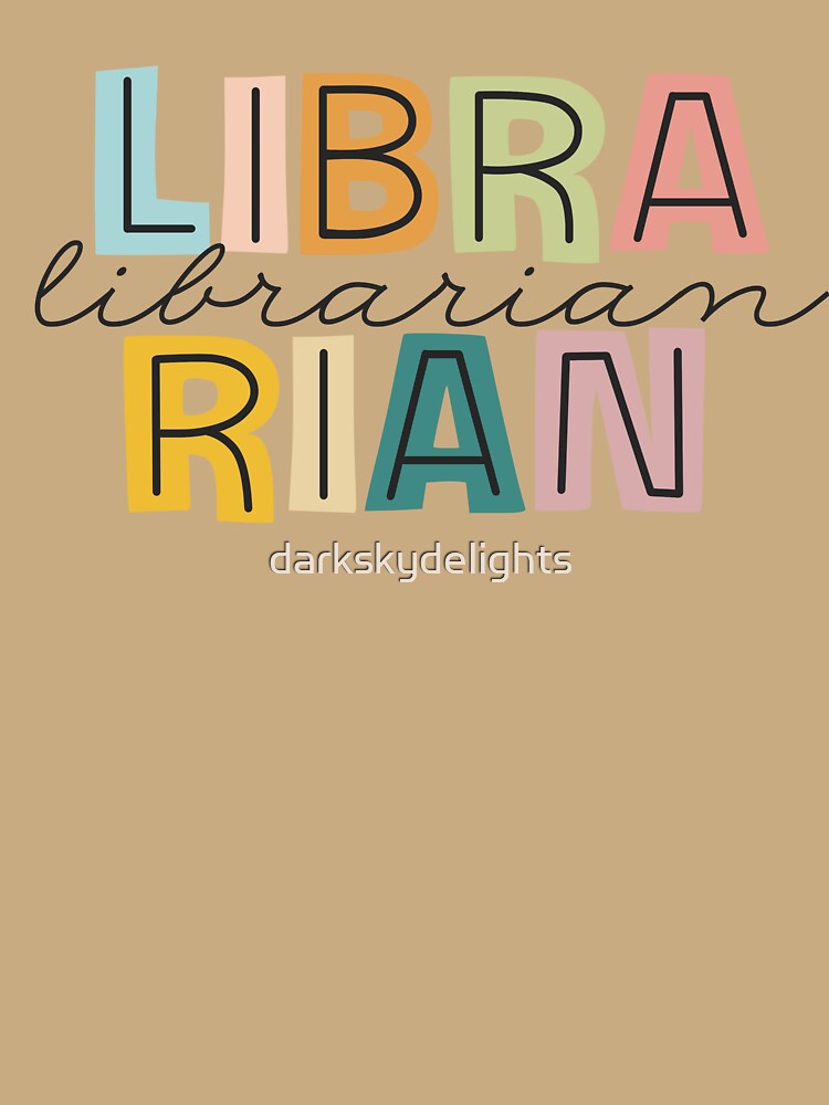 Retro Librarian Text by darkskydelights