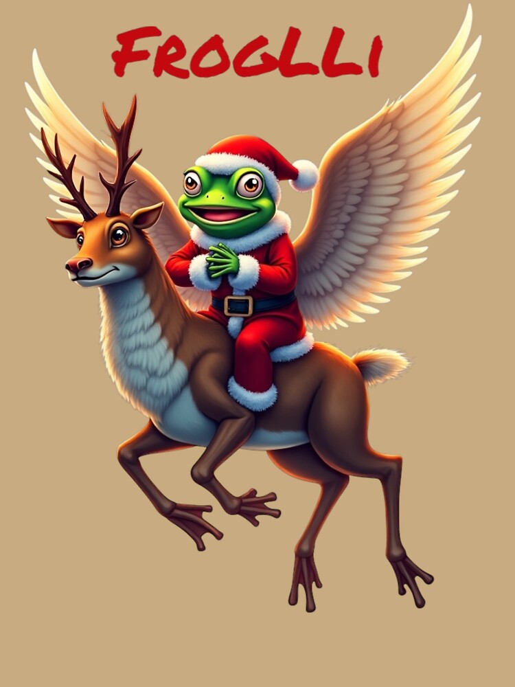 Merry christmas santa frog by FrogLLi