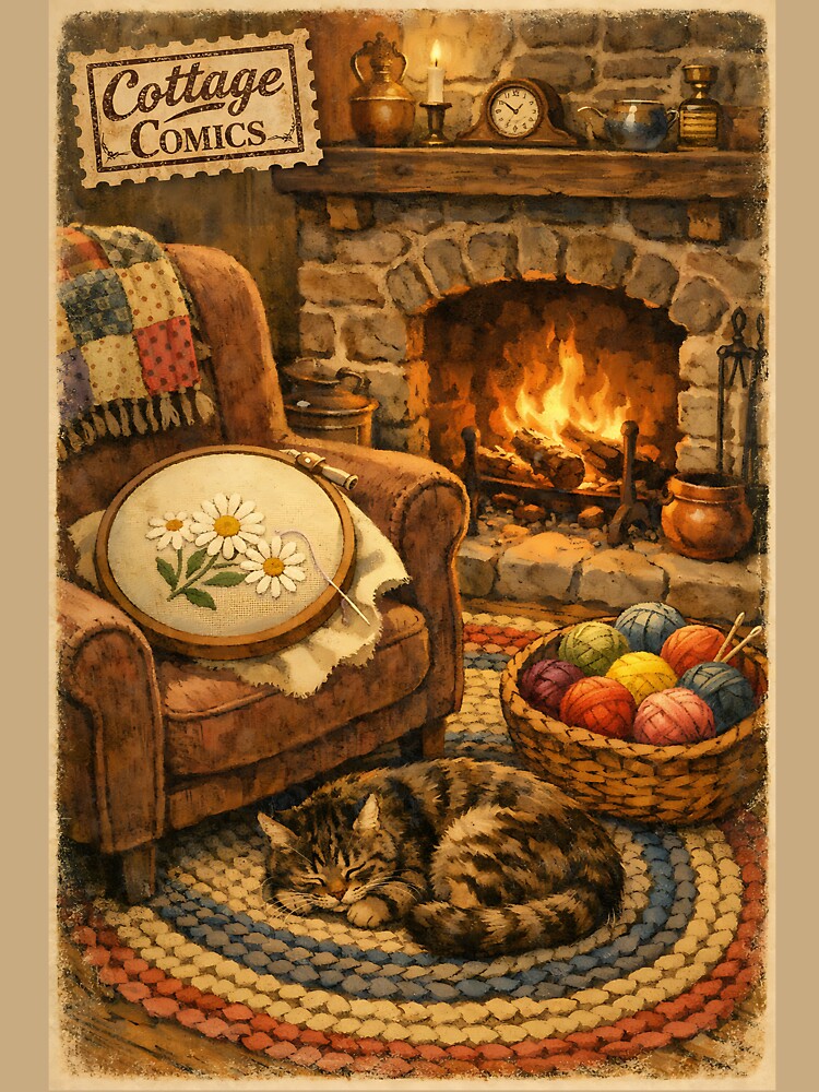 The Embroiderer’s Hearth - Cozy Cottagecore by bapupa